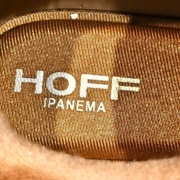 Hoff Ipanema Suede Snakeskin Sneaker in Beige Wmn 6.5 - Picture 8 of 9